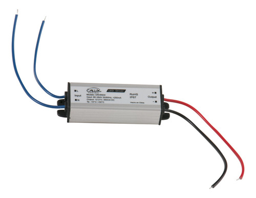 Driver / Controlador Led De Uso General 6 W 90-264 V Calux