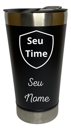 Kit 2 Copos Térmico Personalizado Dindo Dinda Padrinhos
