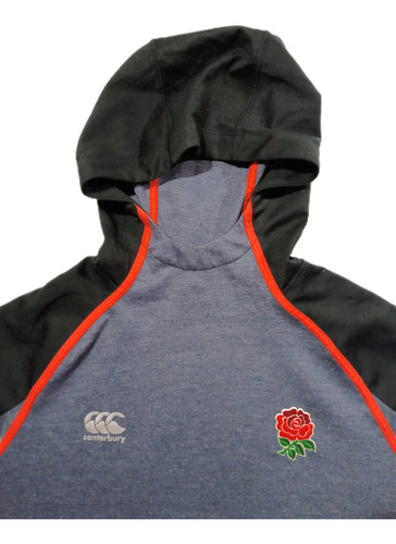 Buzo Con Capucha Inglaterra Canterbury Rugby Talle L