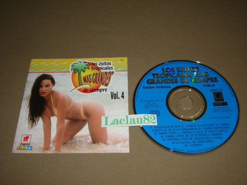 Los Exitos Tropicales Mas Grandes De Siempre 4 Balboa 95 Cd