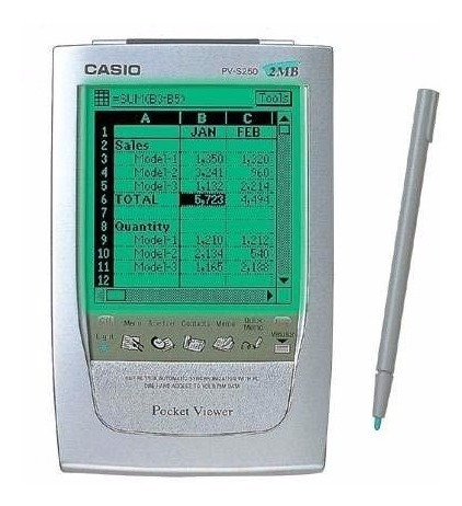 Pocket Viewer Casio Pv-s250 2mb