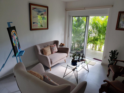 Departamento En Venta En Playa Del Carmen En Selvamar De 2 Niveles Con Beach Club
