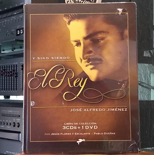 $ Cd + Dvd + Libro- El Rey José Alfredo Jiménez- Sellado 