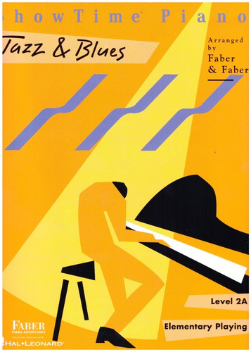 Showtime Piano Jazz & Blues, Level 2a, Elementary Playing.