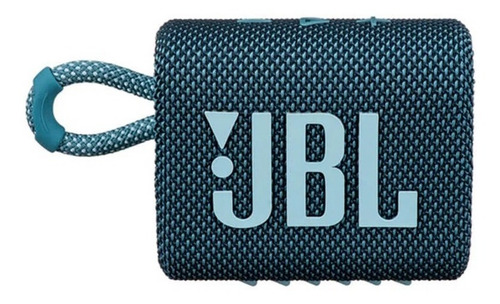 Bocina Jbl Go 3 Jblgo3 Portátil Bluetooth Waterproof Azul