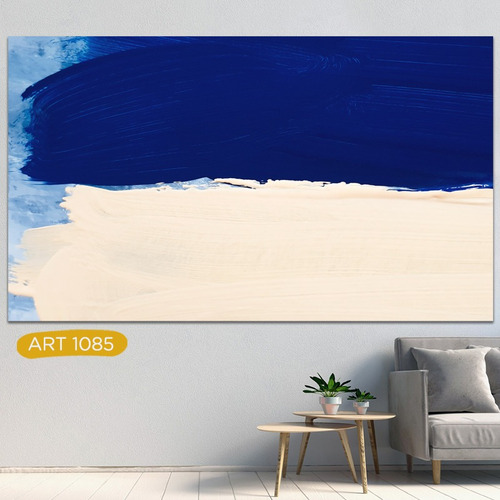 Imagen 3 de 10 de Cuadro Abstracto Moderno Decorativo Pintura Arte 50x70