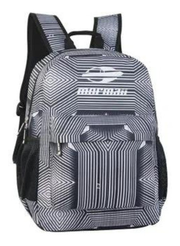 Mochila Mormaii Masculina Casual Escola Faculdade Esportiva Cor Geométrica