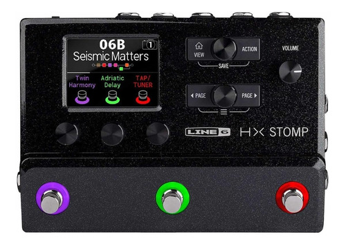 Line 6 Pedalera Multi Efectos Guitarra O Bajo Helix Stomp