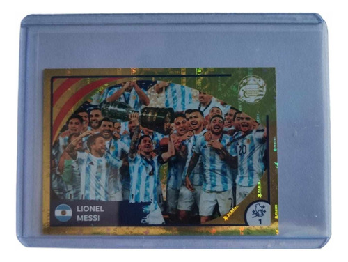 Estampa Lionel Messi Legend Panini Copa America Usa 2024 !