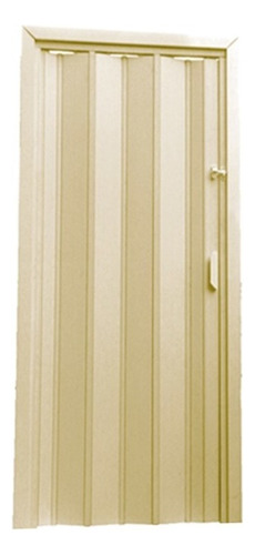 Porta Sanfonada Pvc 210cmx96cm Multilit Bege