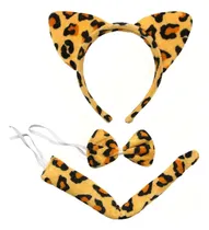 Comprar Kit 3 Fantasias Oncinhas Cu002F Tiara, Gravata E Rabo Festas