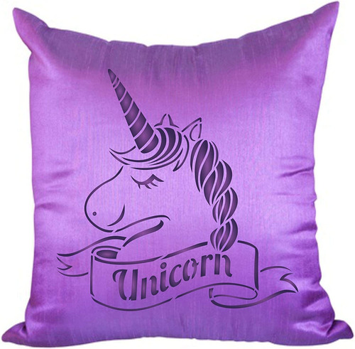 Plantilla De Unicornio, 8.5 X 8.5 Pulgadas L Plantilla...