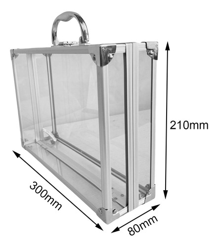 Estuche Portátil De Aleación De Aluminio Caja Organizadora