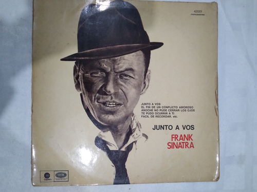 Vinilo Frank Sinatra Junto A Vos. 1972