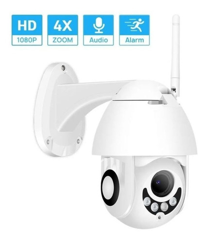 Imagem 1 de 5 de Câmera Inteligente Mini Speed Dome Wi-fi 1080p Durawell
