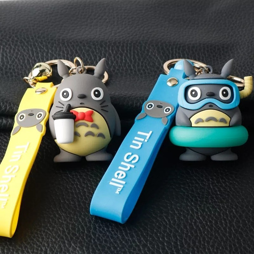 Llavero Kawai Totoro Divertido Silicona Accesorio 1 Unidad