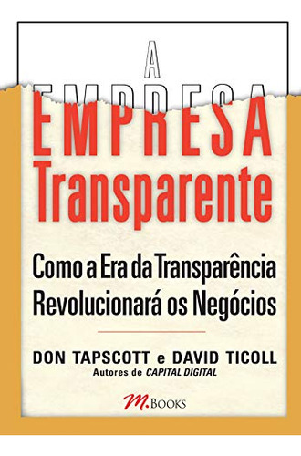 Libro Empresa Transparente A De Tapscott Don M.books