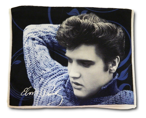 Productos De Midsouth Elvis Presley Toalla De Cocina Azul Su