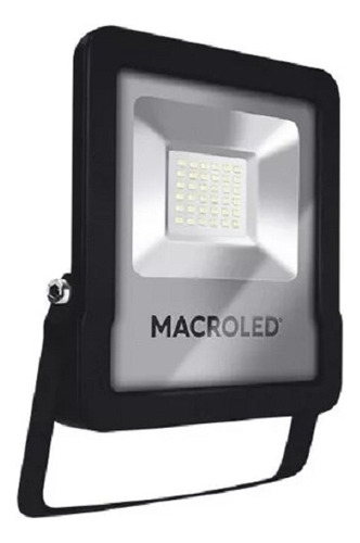 Reflector Led pro 30w Alta Potencia 2700lm luz fría Macroled