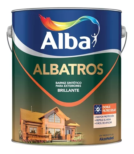 Fondo Blanco Alba Pintura Base P/madera 1lt