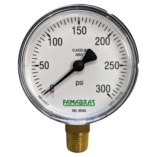 Manometro 0-300psi Famabras (imp.)