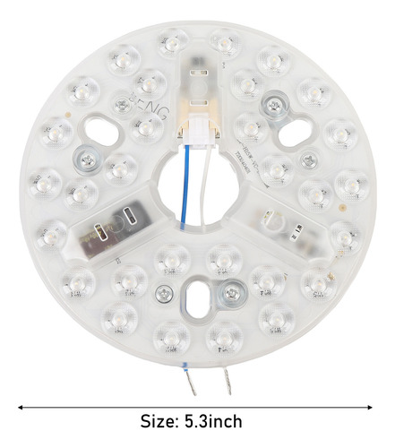 Substituição Do Led Do Ventilador De Teto De 5,3 Polegadas 3