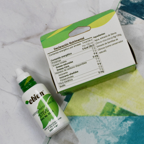 Ebien Stevia Líquida 35ml (3 Pack): Endulzante Natural