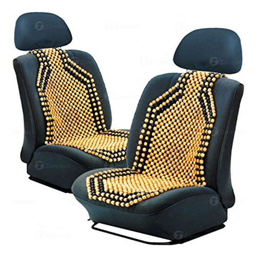 Zone Tech Set De 2 Cojines De Asiento De Coche De Alta Calid