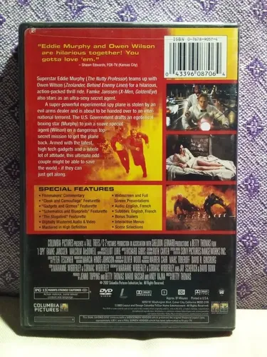 Dvd I-spy - Importado - Eddie Murphy - Owen Wilson | Parcelamento