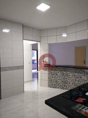 Imagem 24 de 26 de Apartamento Com 3 Dormitórios À Venda, 99 M² Por R$ 450.000 - Guilhermina - Praia Grande/sp - Ap3505