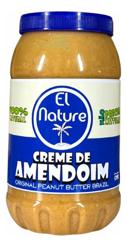 El Nature - Creme De Amendoim 520 Gr