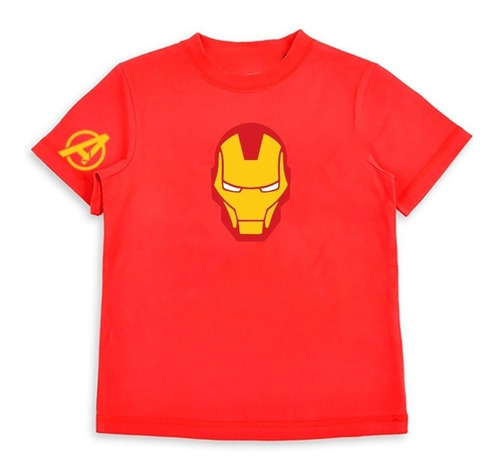 Polera Ironman Avengers Superheroe Moda Niño