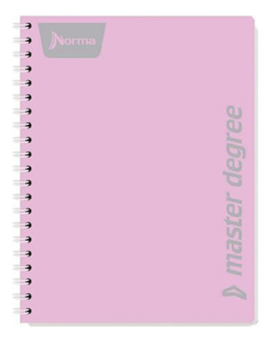 Libreta Espiral Do 100h Cuadro 7 Norma Master Degree 2 Pz
