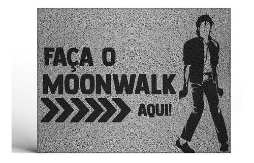 Tapete Capacho Decorativo Empire 60 X 40 Cm Moonwalk