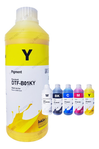 1 Litro Tinta Dtf Inktec P/ Dx4 Dx5 I3200 Ecotank L1800