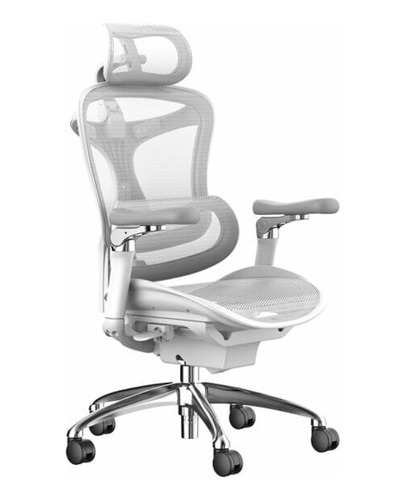 Silla Ejecutiva De Oficina Multifunciónal S3 Mesh Blanco