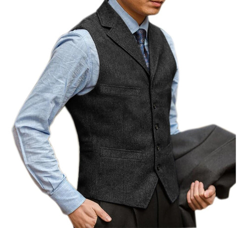 Chalecos Para Hombre  Traje De Tweed  Vestido Tipo Chaleco