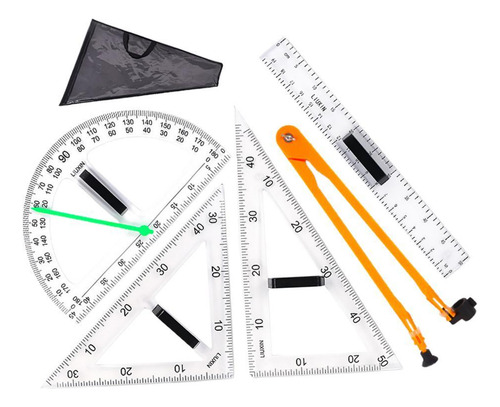 Herramienta De Geometría De Reglas De Geometría 5 Uds.