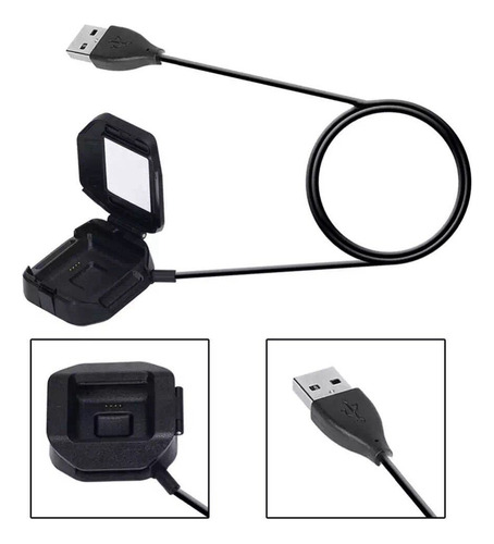 Compatível Com Carregador Fit-bit Blaze, Substituição Usb C