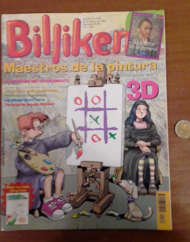 Revista Billiken + Libro N° 4196 Maestros De La Pintura