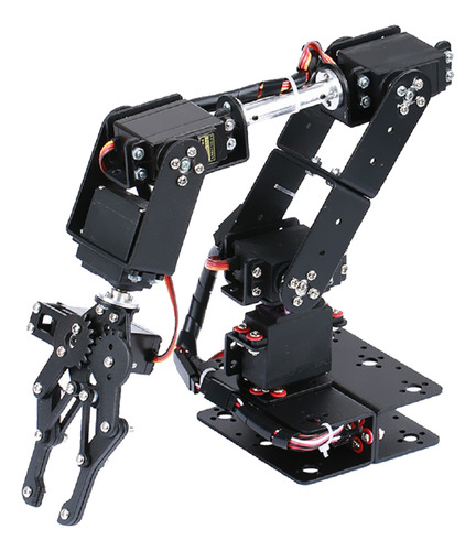 New Kit De Braço Mecânico De Robô Faça Você Mesmo Com 6