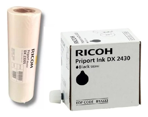 Kit Tinta 500 Ml Y Master Ricoh  Dx 2330 S