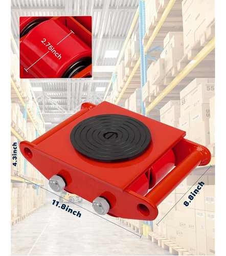 ~? Fahkns Machinery Moving Skate Heavy Duty Machinery Skates