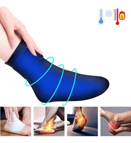Compresa Gel De Terapia De Frío Caliente Tobillos Y Pies Env