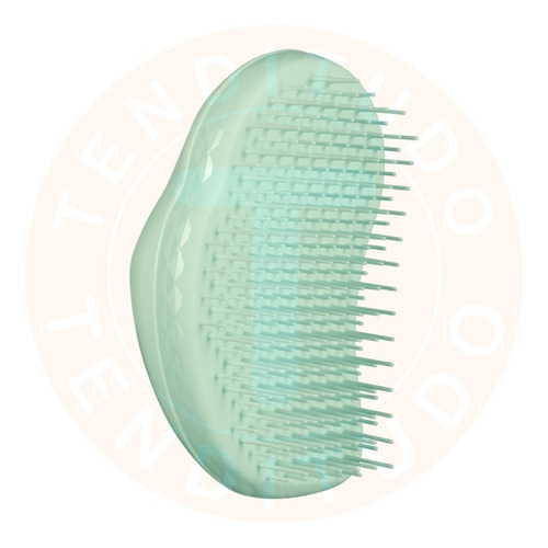 Imagem 3 de 10 de Escova Tangle Teezer Mini Original Aqua Marine Desembaraçar