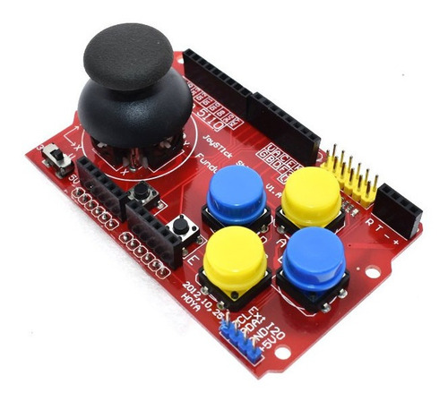 Arduino Shield Joystick - Ps2 Uno Mega Robótica Projeto Tcc 