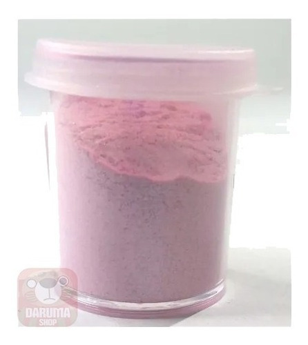 Imagen 3 de 5 de Polvo Comestible Rosa Perlado Chocolate Repostería Belgrano