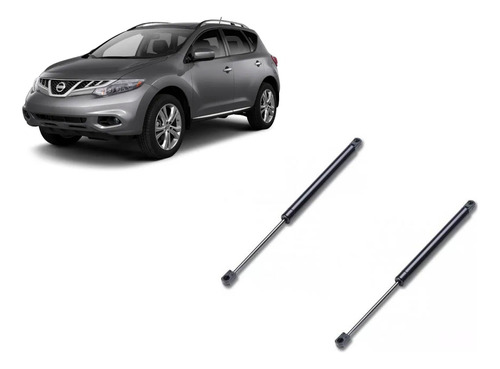 Kit X2 Amortiguadores Baul Trasero Nissan Murano 2010/