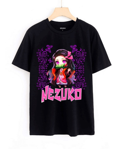 Polera Kimetsu No Yaiba Nezuko Niño Anime Cod 006