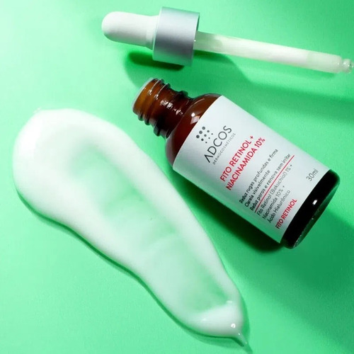 Adcos Fito Retinol + Niacinamida 10% - Sérum 30ml Todo Tipo De Pele Dia/noite